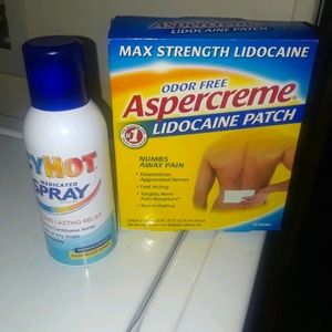 Icyhot and aspercreme